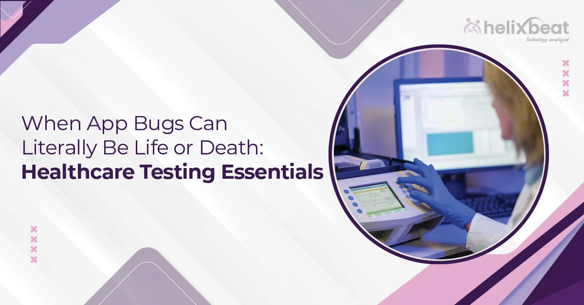 healthcare app testing