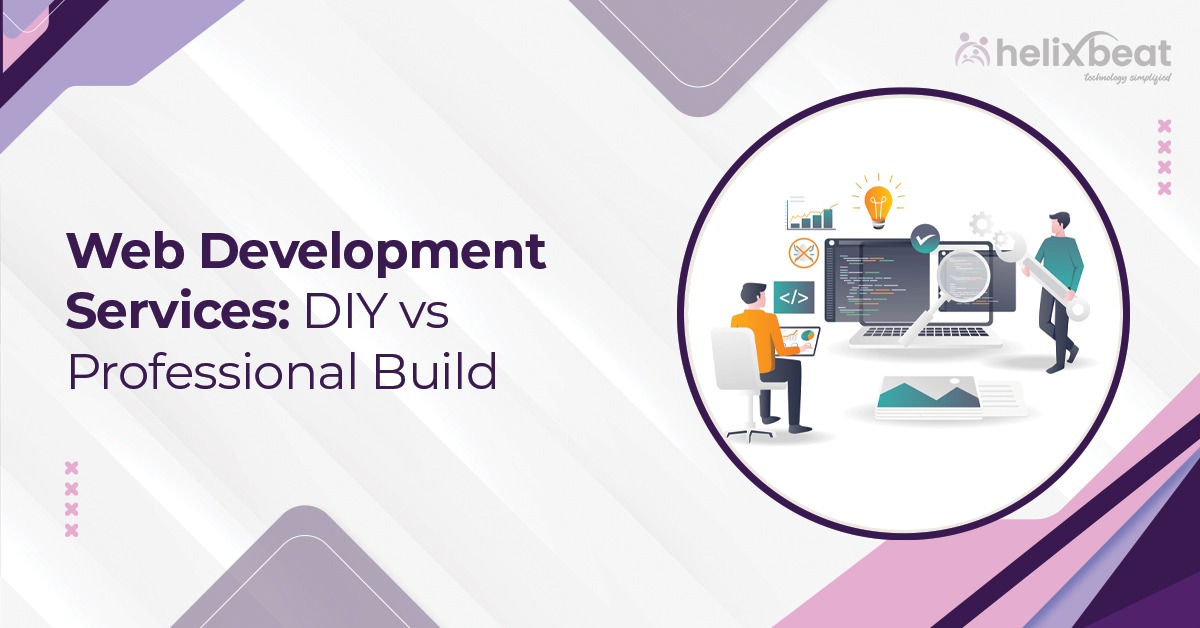 Web Development Services DIY vs Professional Build 