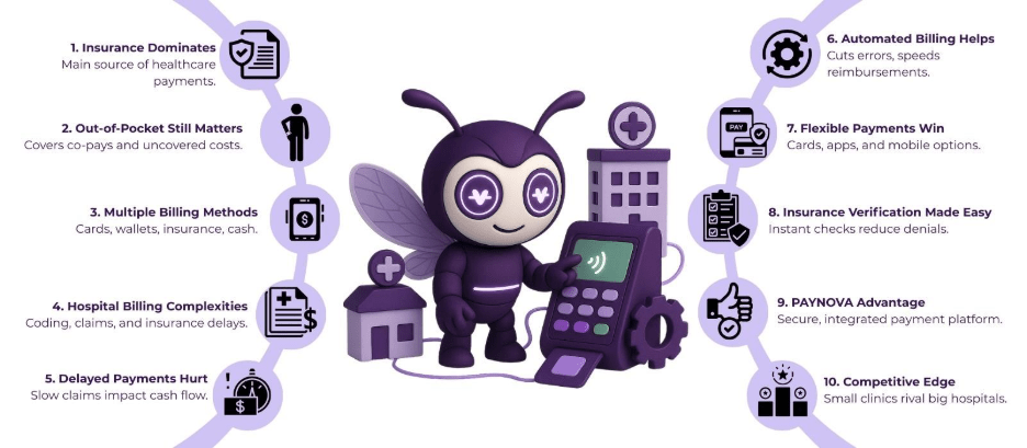 How Small Clinics Use Payment Processing services to Compete with Big Hospitals 2 payment processing services